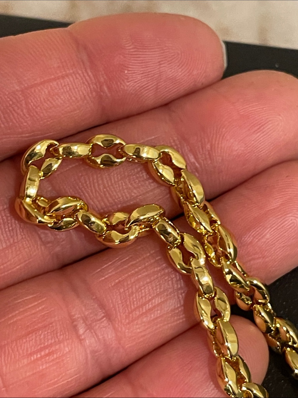 CHANEL Gold-Tone Coin Pendant And Chain Necklace - Picture 7 of 13